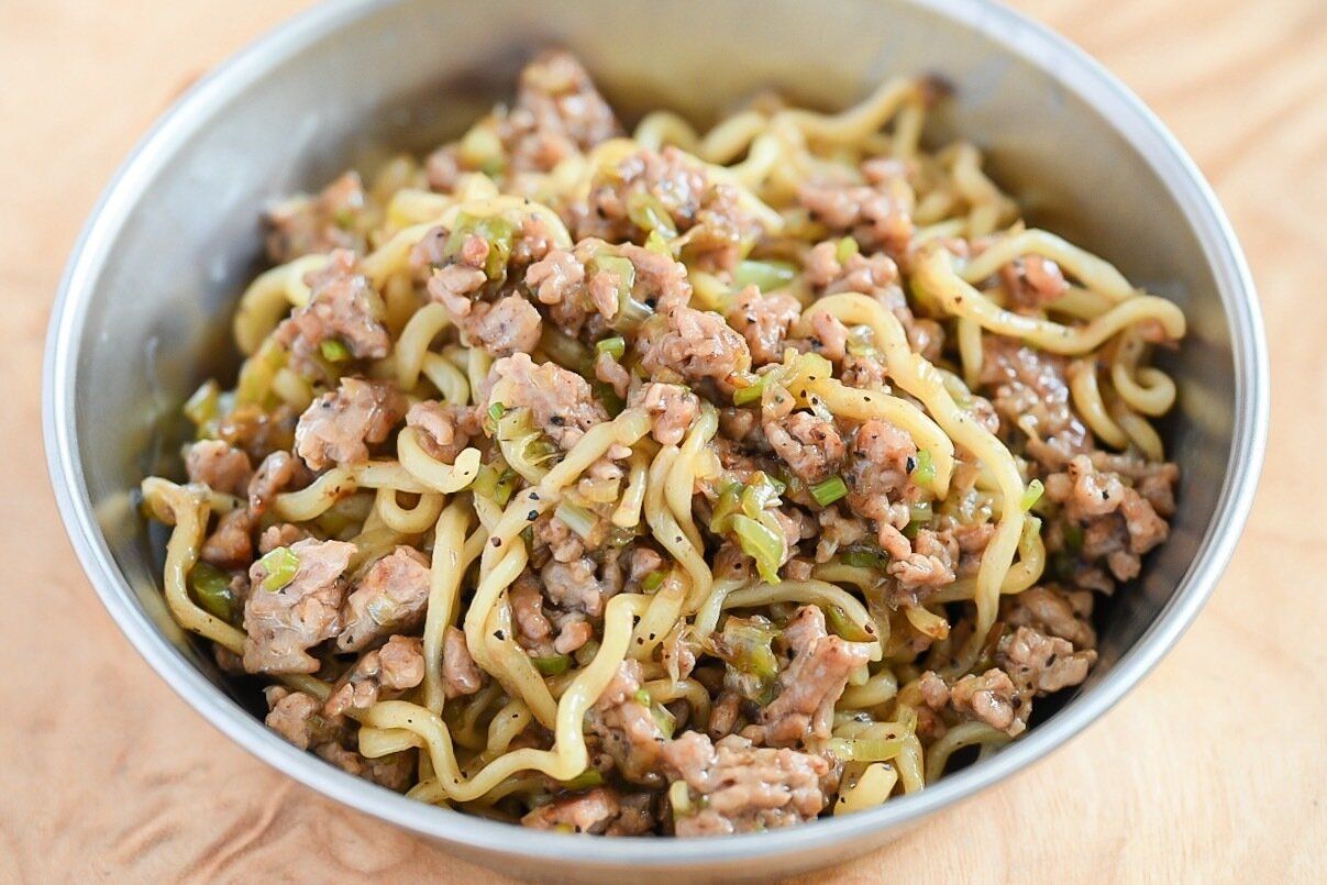 黒胡椒醤焼きそば