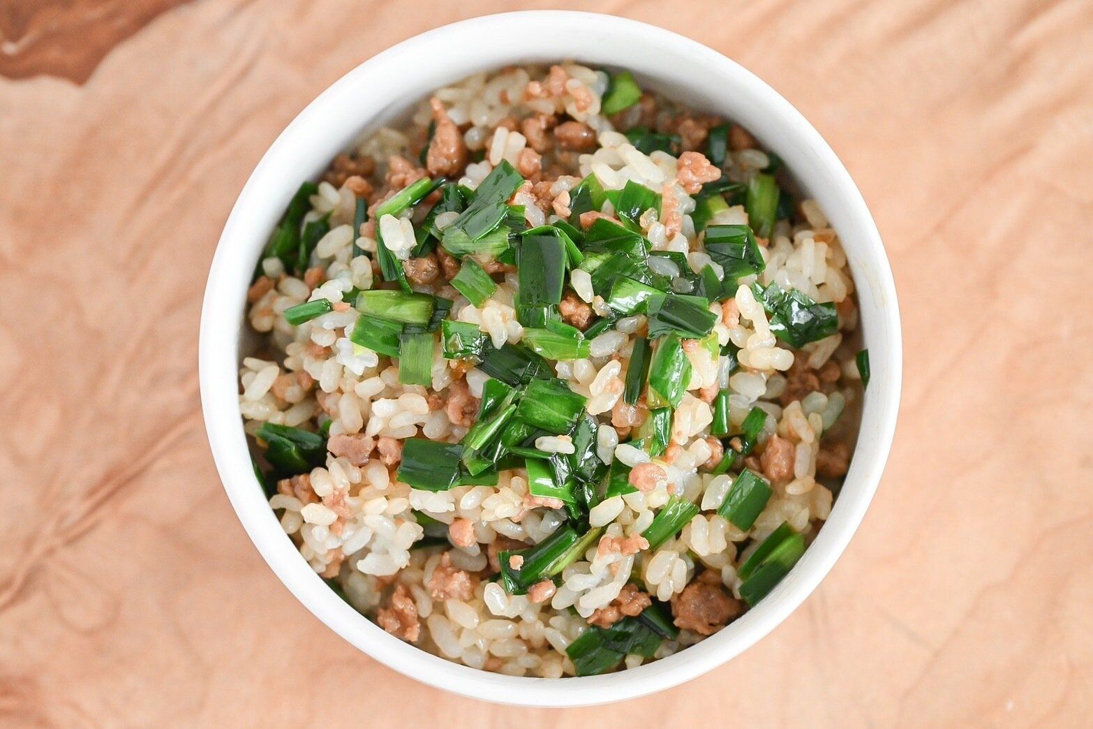 ニラのチャーハン