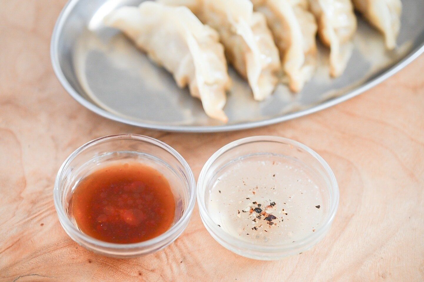 2種類のつけだれ