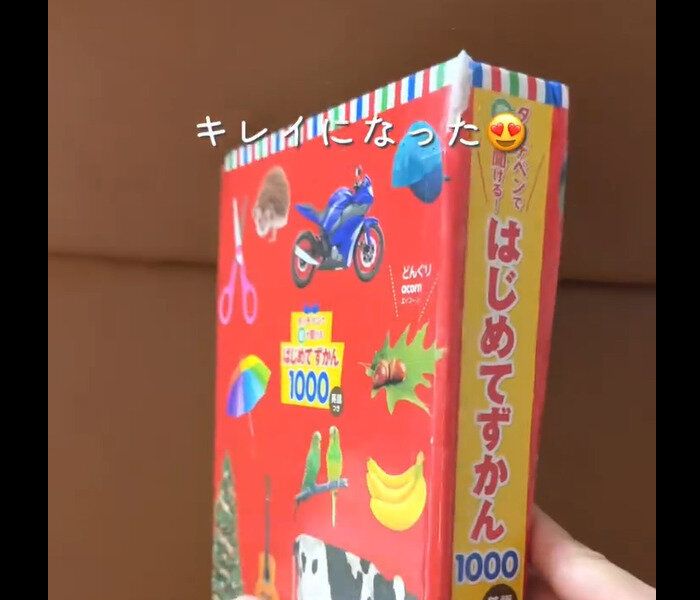 【セリア】見た目もキレイ！本補修テープ