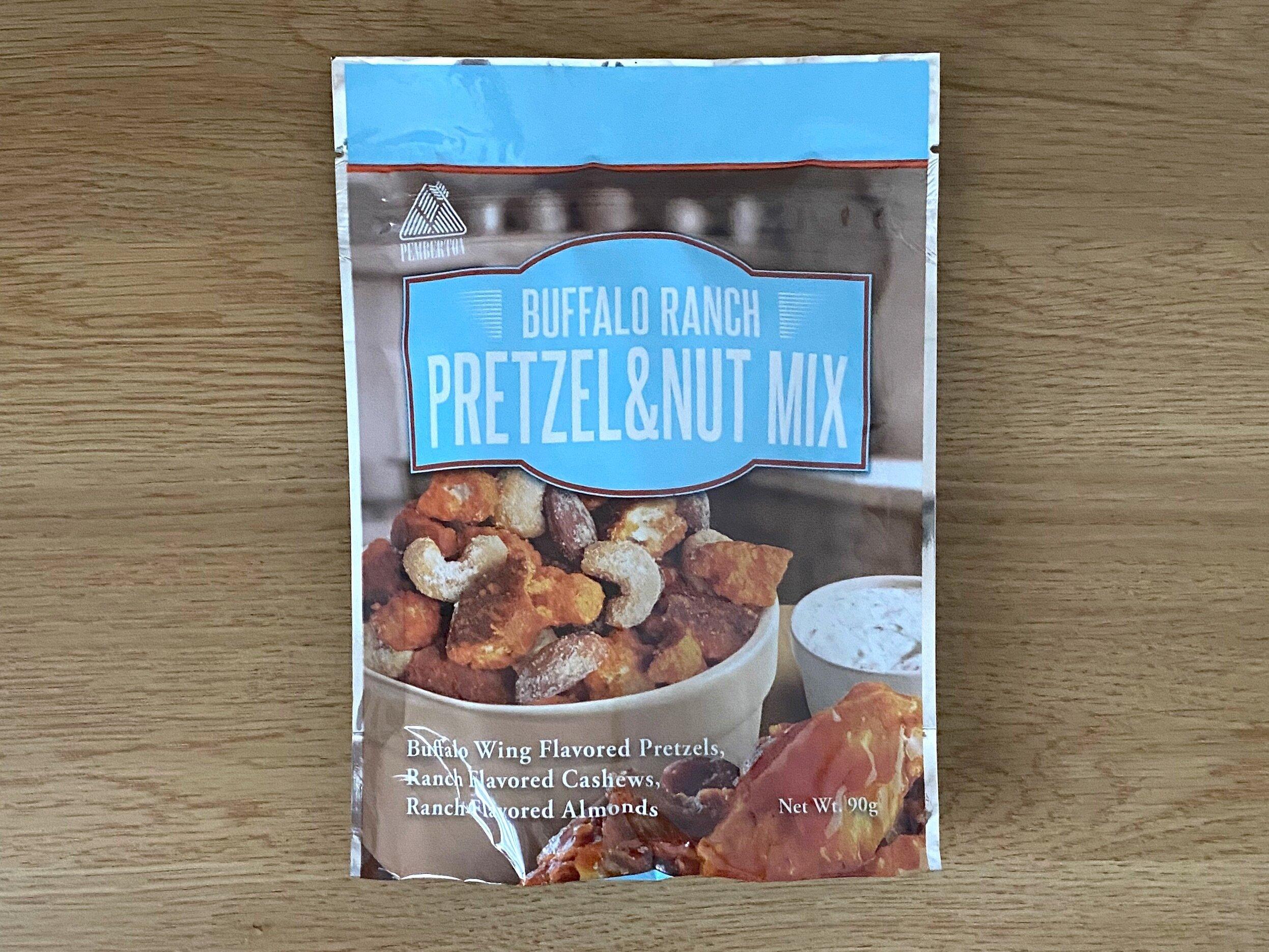 ペンバートン　バッファローランチプレッツェル＆ナッツミックス