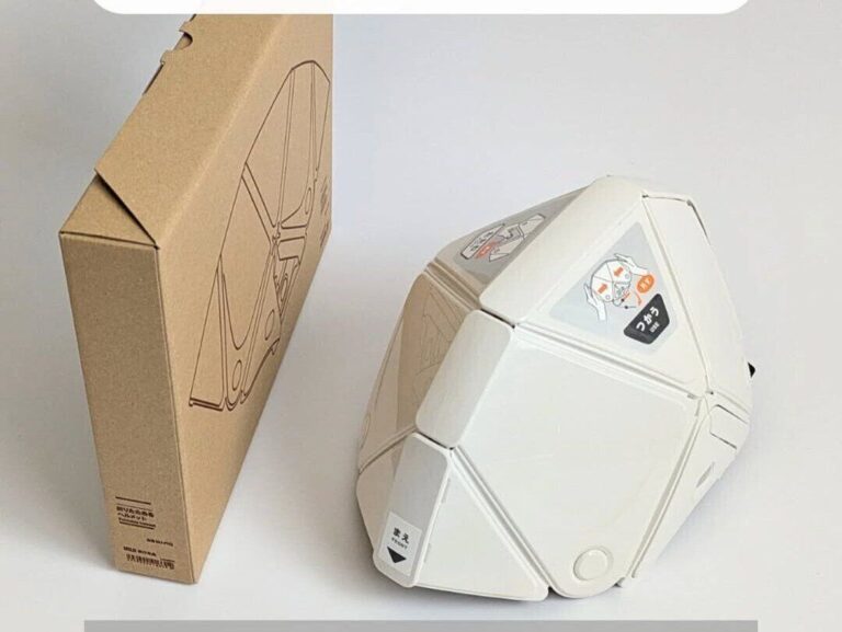 省スペースがありがたい！【無印良品】「折りたためるヘルメット」のご紹介