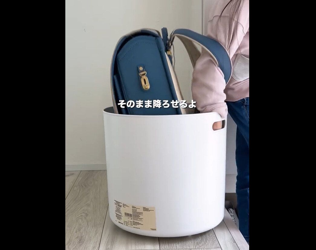 【無印良品】置いたら大正解！やわらかポリエチレンケース丸型