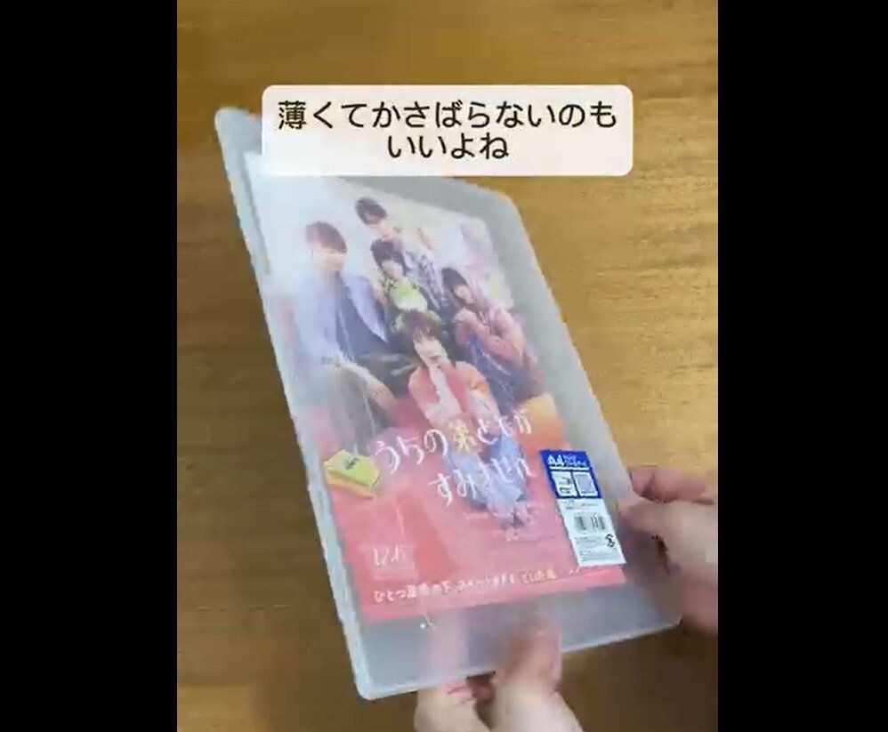 【セリア】フライヤー守れる!A4クリップファイルケース