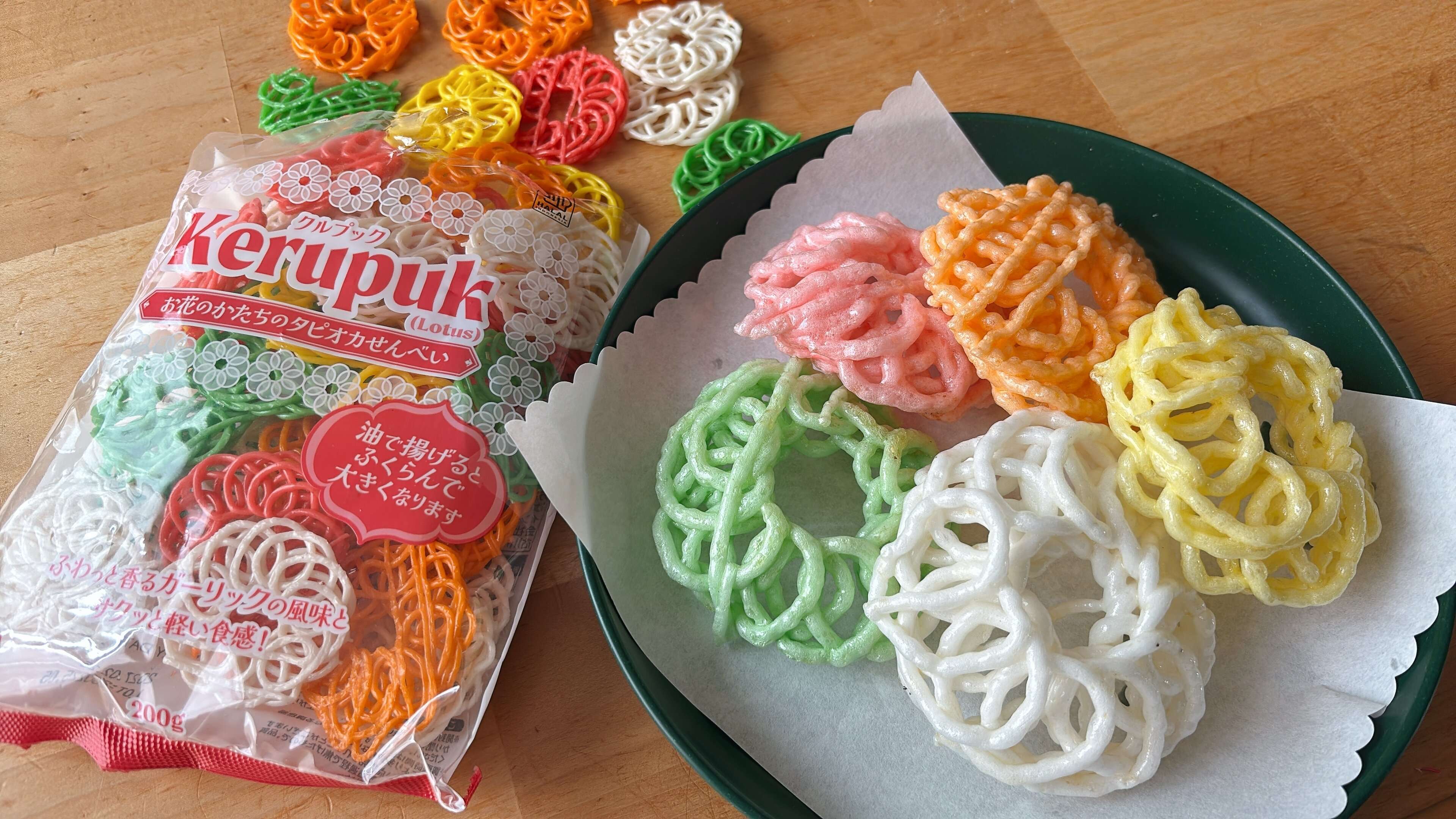 カラフルでわかわいいクルプック