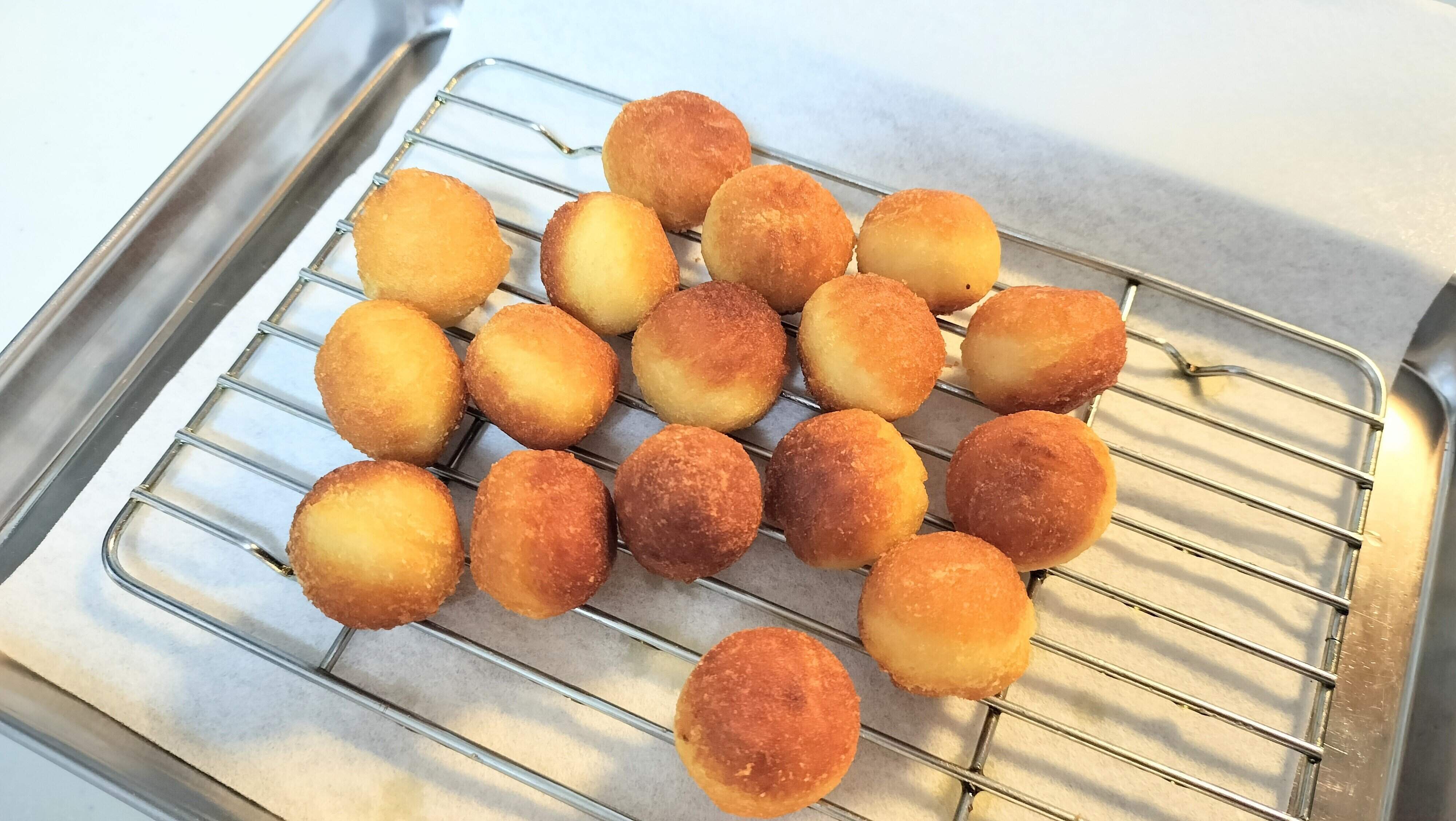 コロコロしたフライドポテト