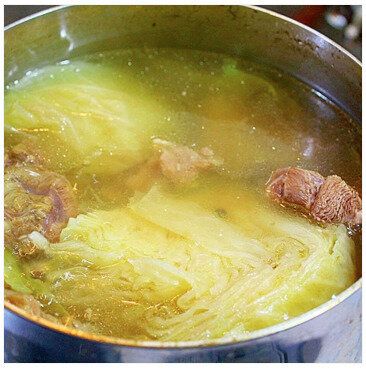 牛すね肉とキャベツの煮込み*ポトフ