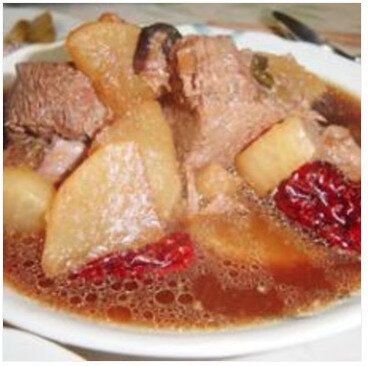 圧力鍋で簡単!牛すね肉と大根の和風煮物