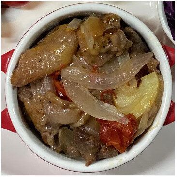 簡単!炊飯器で作る牛スジ&スネ肉の白ワイン煮込み