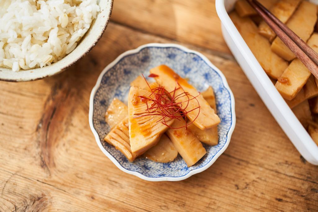 ピリ辛メンマのレシピ