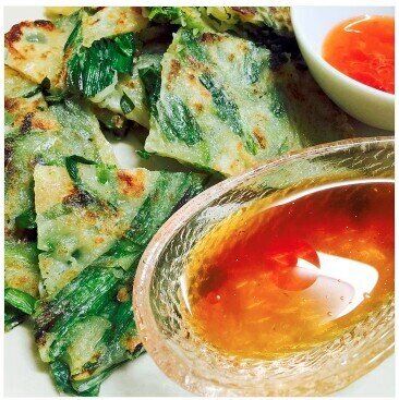 時短！節約！サクッ！にらとちくわの簡単チヂミ