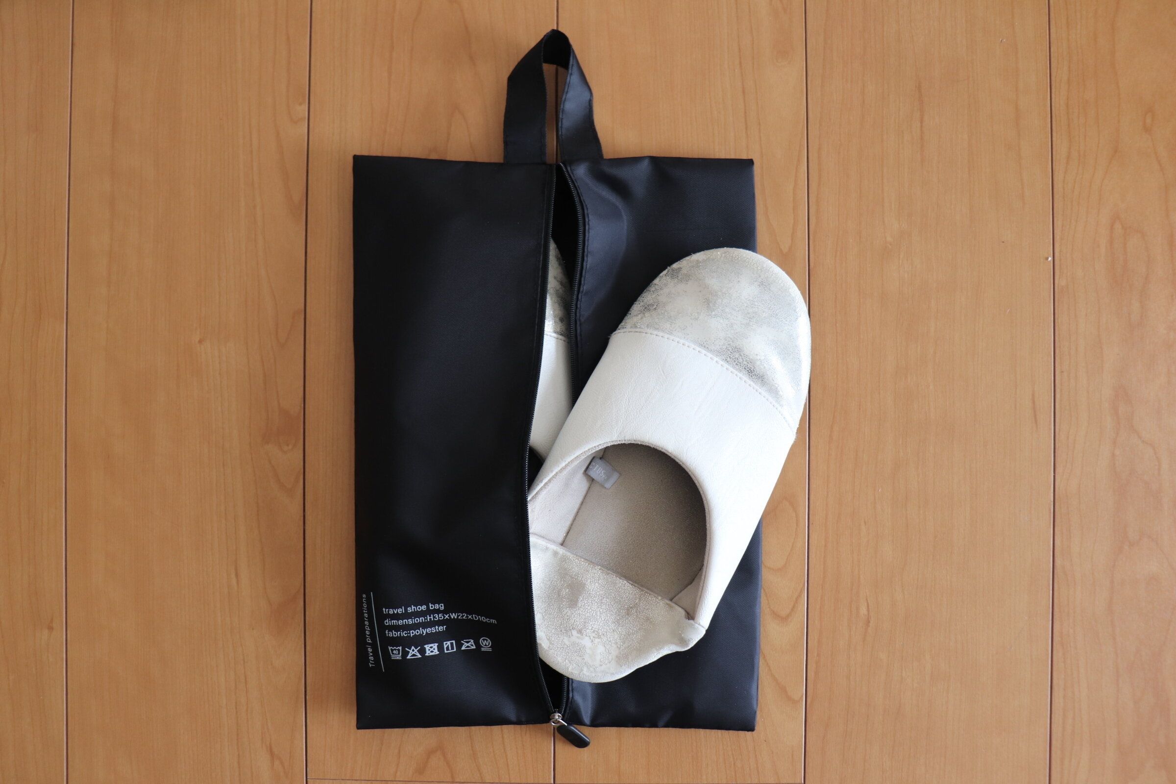 【3COINS】旅行や収納に便利！スリコのトラベルポーチ７点セット