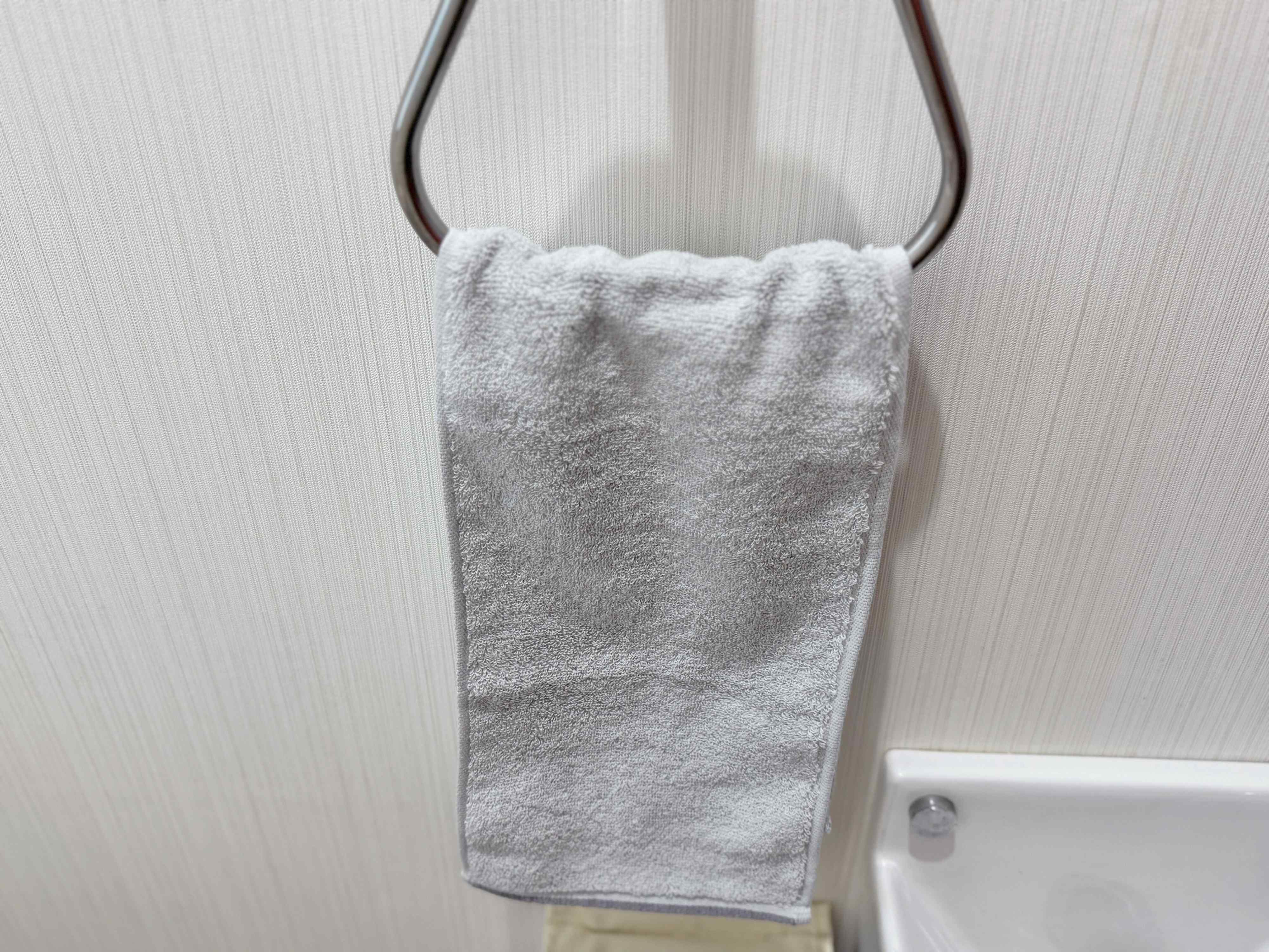 折らずに掛けられるメリット