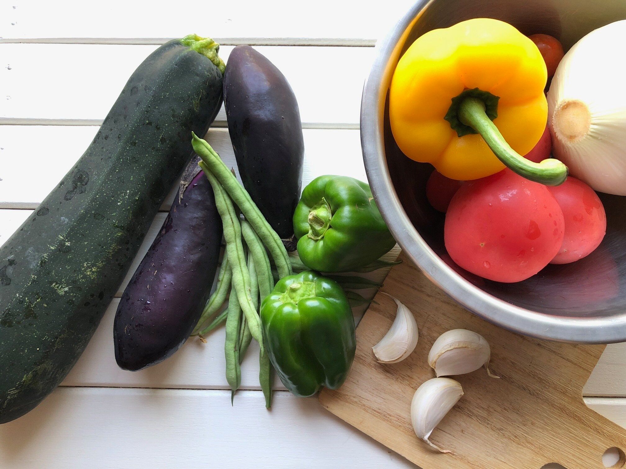 家庭菜園の野菜