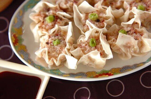 イカとタコのシューマイ