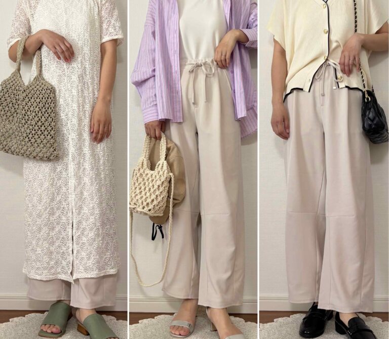 【しまむら】1,639円バレルレッグパンツは履くだけですぐ垢抜ける!?計算されたシルエットはプチプラに見えない