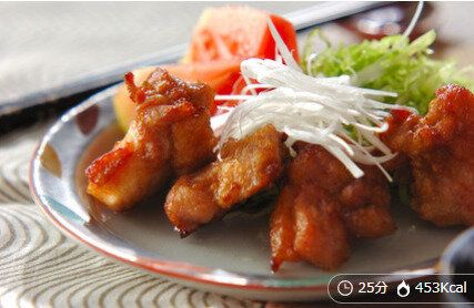 鶏もも肉のカリッと揚げ