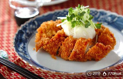 チキンカツおろしダレ