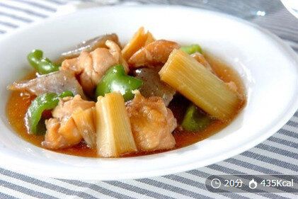 鶏肉のレンジ照り焼き