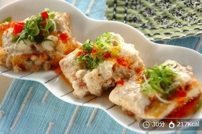 豆腐のトロロ焼き