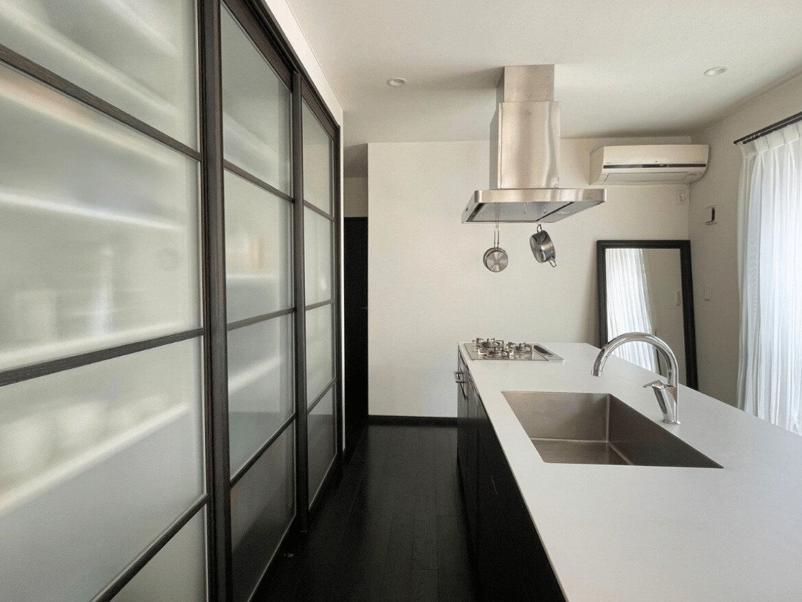 整理されたキッチン