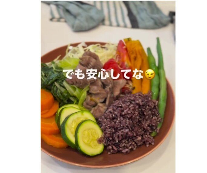 いつもの食事に戻す