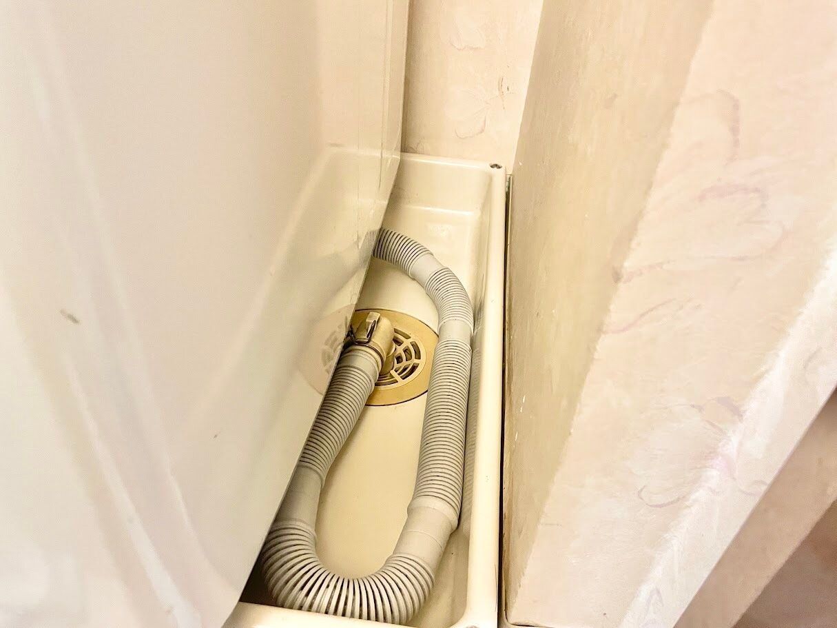洗濯機の排水口