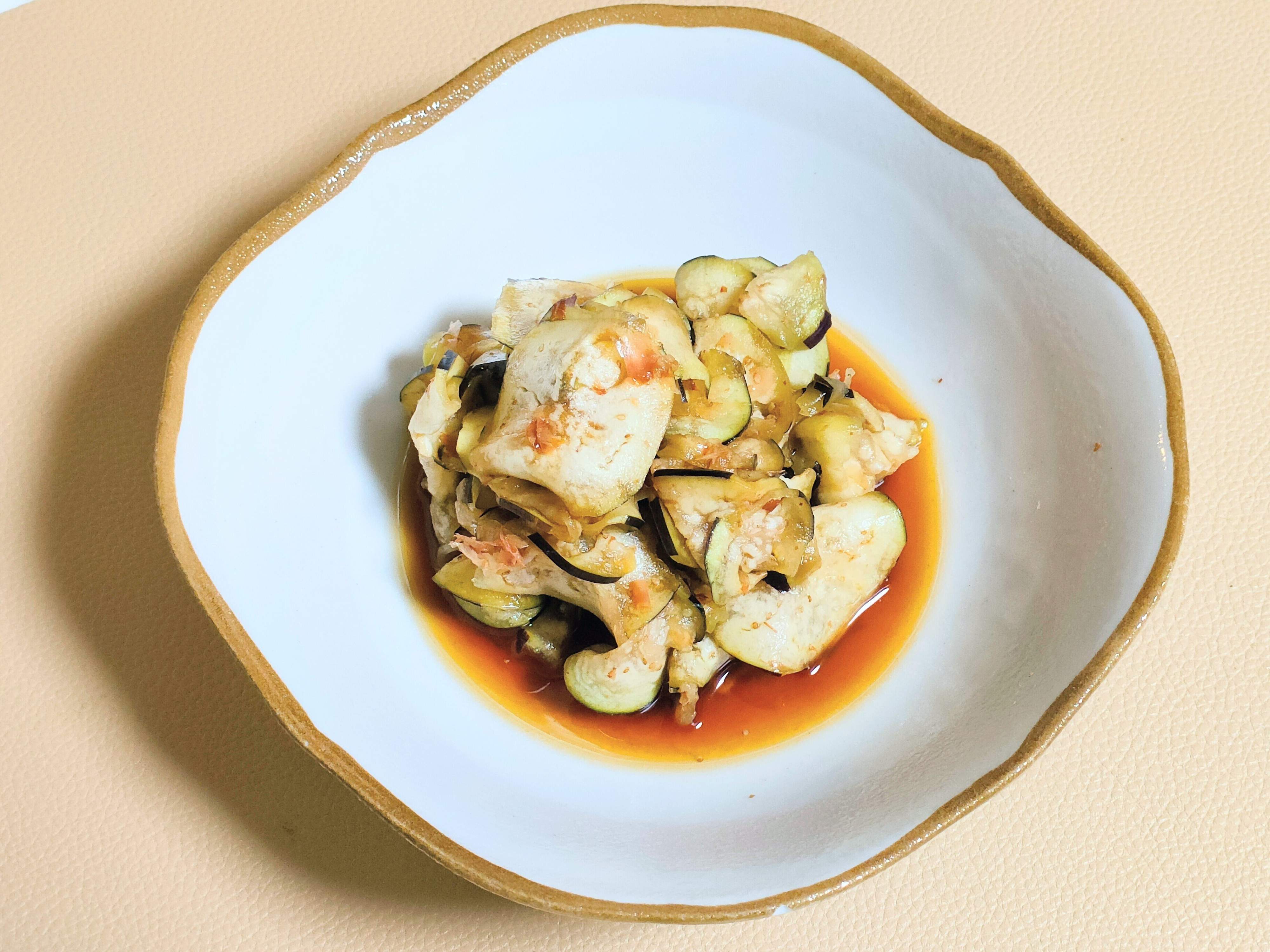 ナスのポン酢浅漬