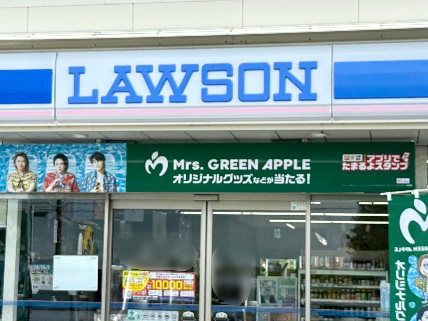 ローソンミセスコラボ看板