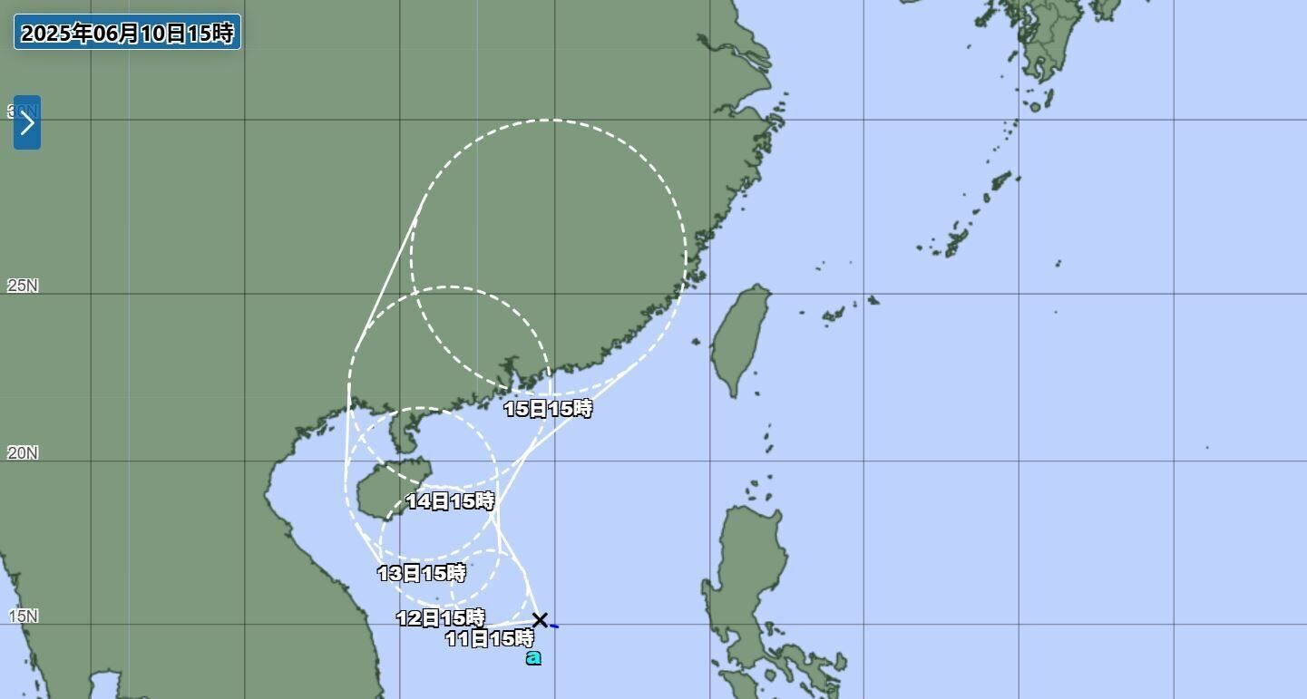 熱帯低気圧情報