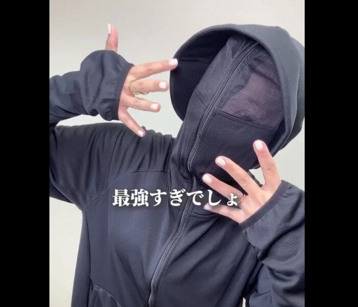 【ワークマン】優秀すぎやん？クールUVサンシェードパーカーex