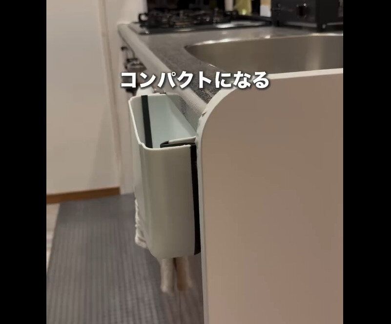 【ダイソー】買わないと損!キッチン用ゴミ箱スクエア