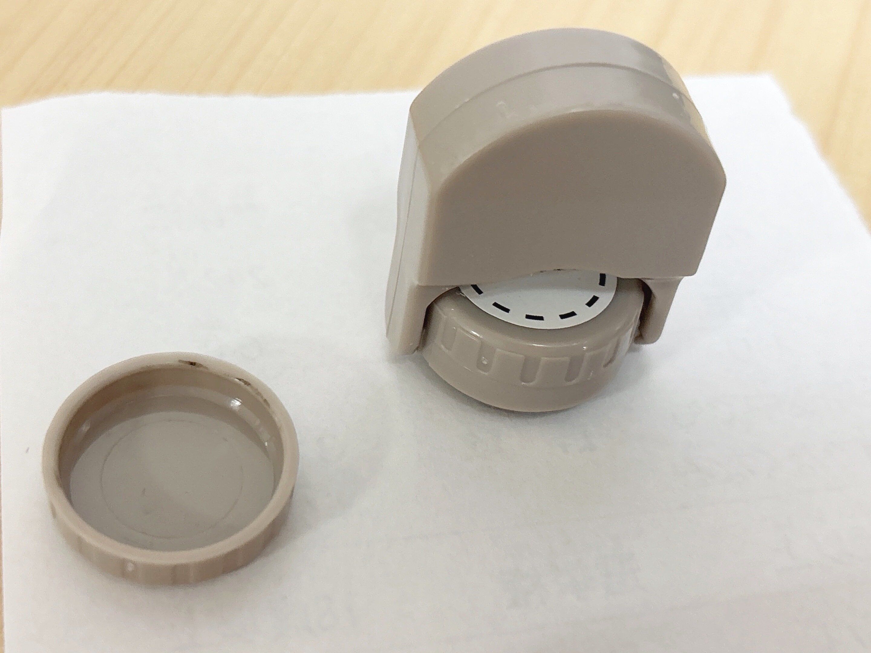 セリアまるシールであそぶベーススタンプ