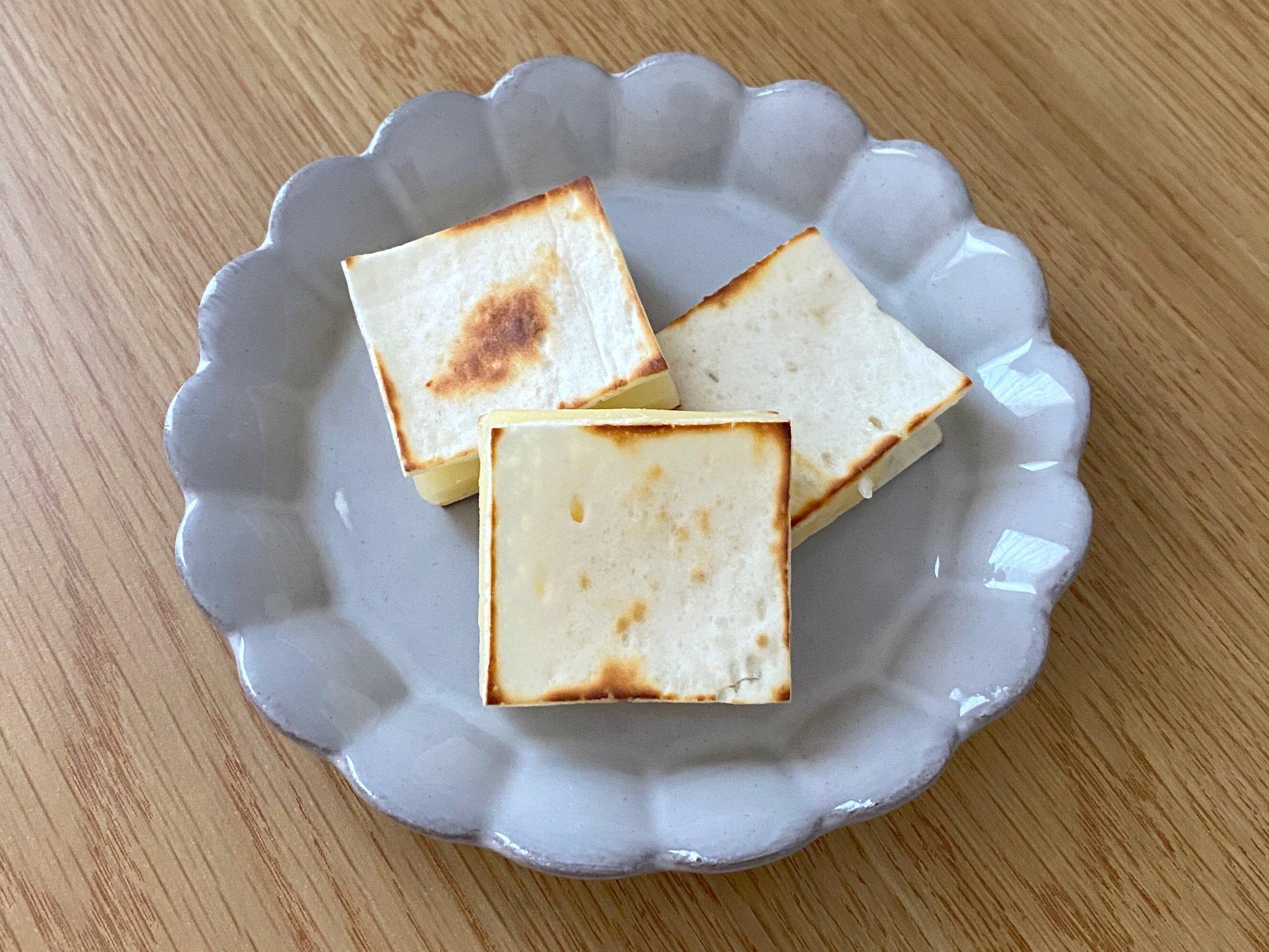 焼いて食べるおおきいチーズたら