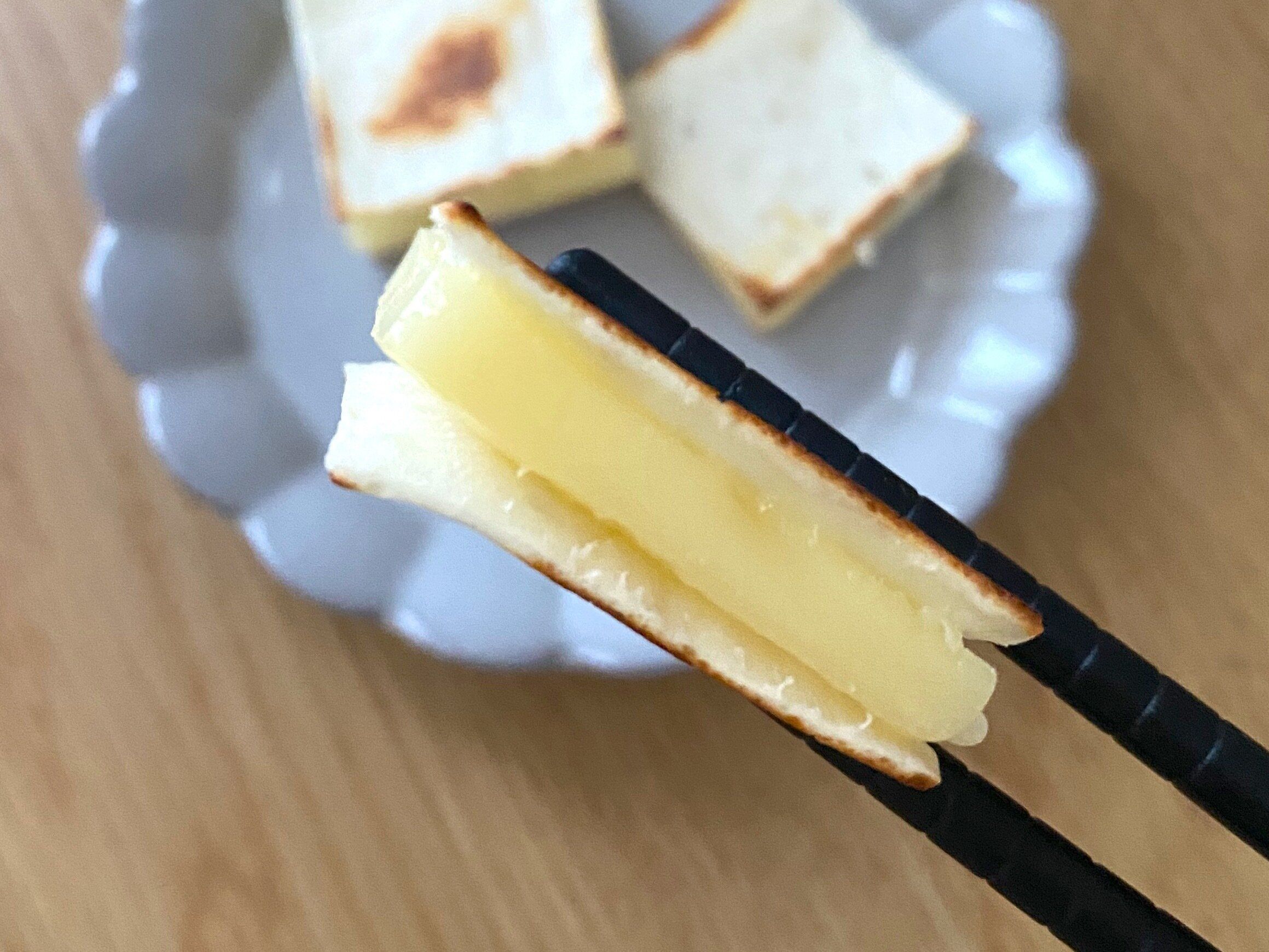 焼いて食べるおおきいチーズたら