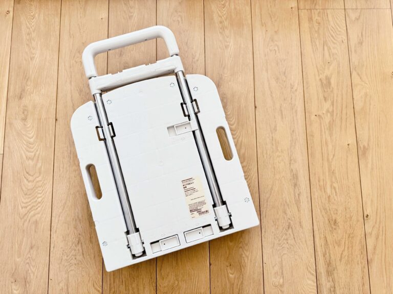 無印良品で買ってよかった！「持ち手の高さを変えられる ポリプロピレン 台車」をおすすめする3つの理由