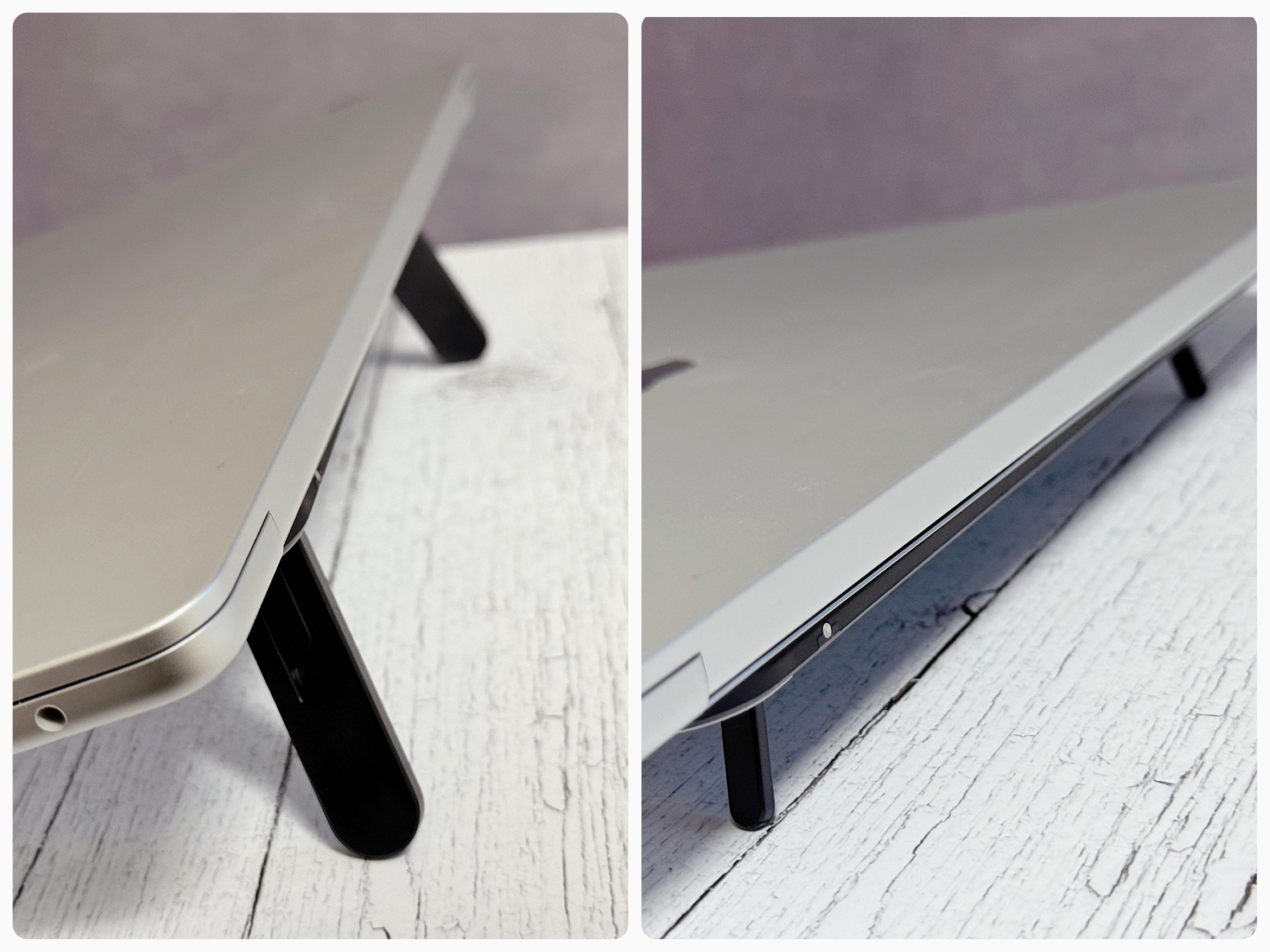 2段階に高さが調整できる