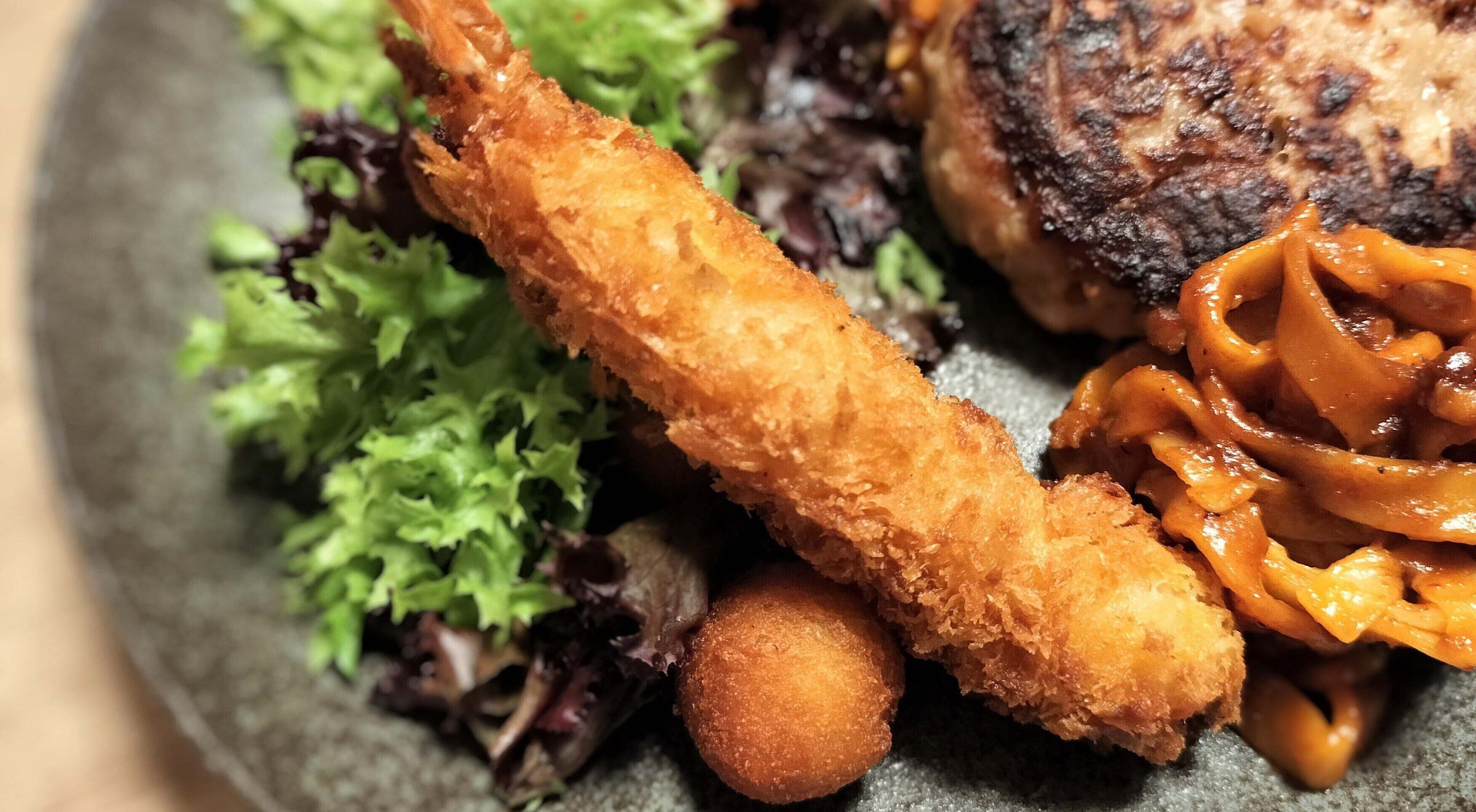 さくさくのエビフライ