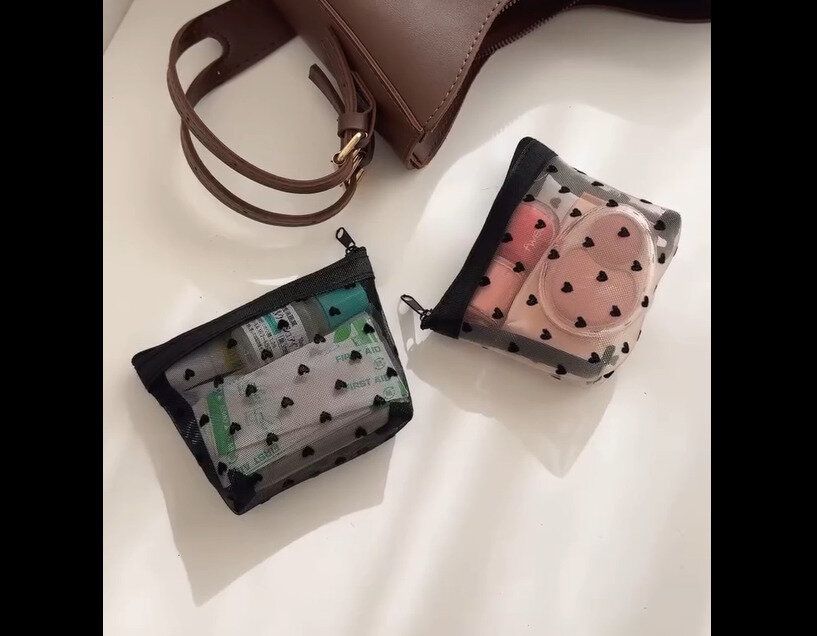 【セリア】買ってよかった！ハートポーチ