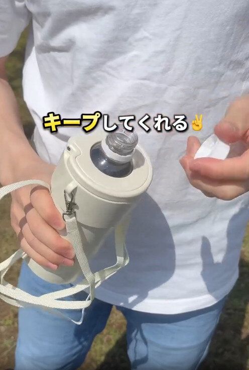 【3COINS】飲み物の冷たさをしっかりキープしてくれる