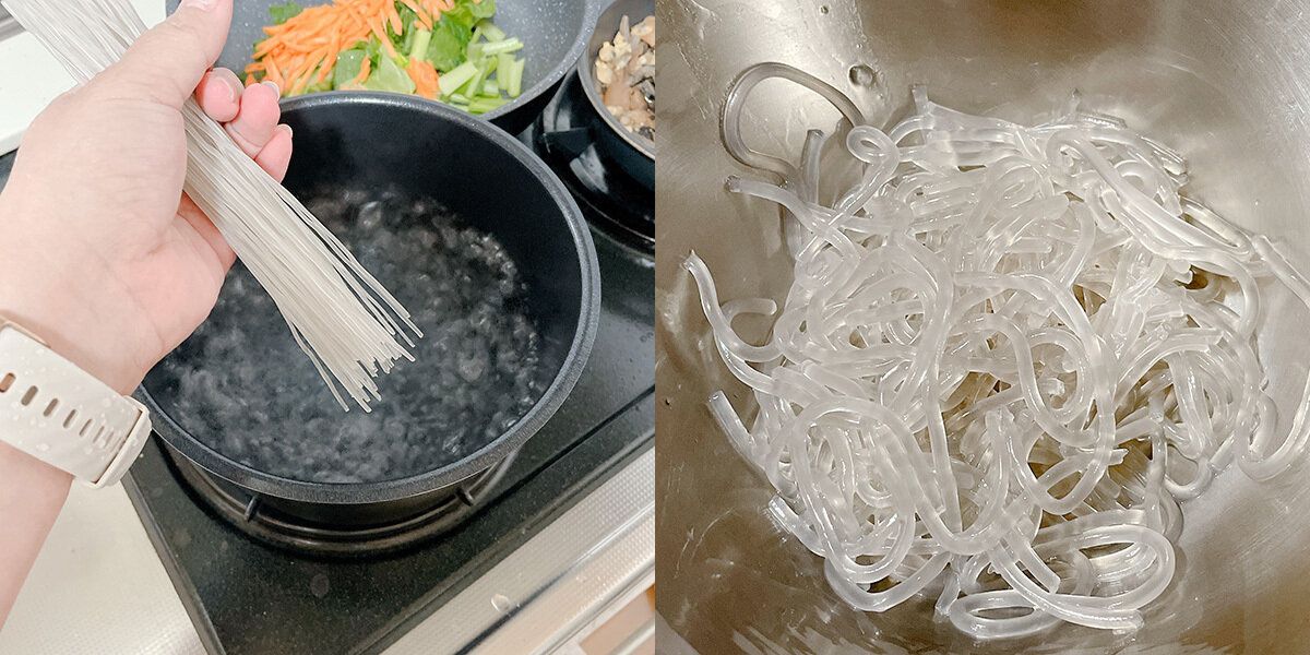 下準備はゆでるだけ