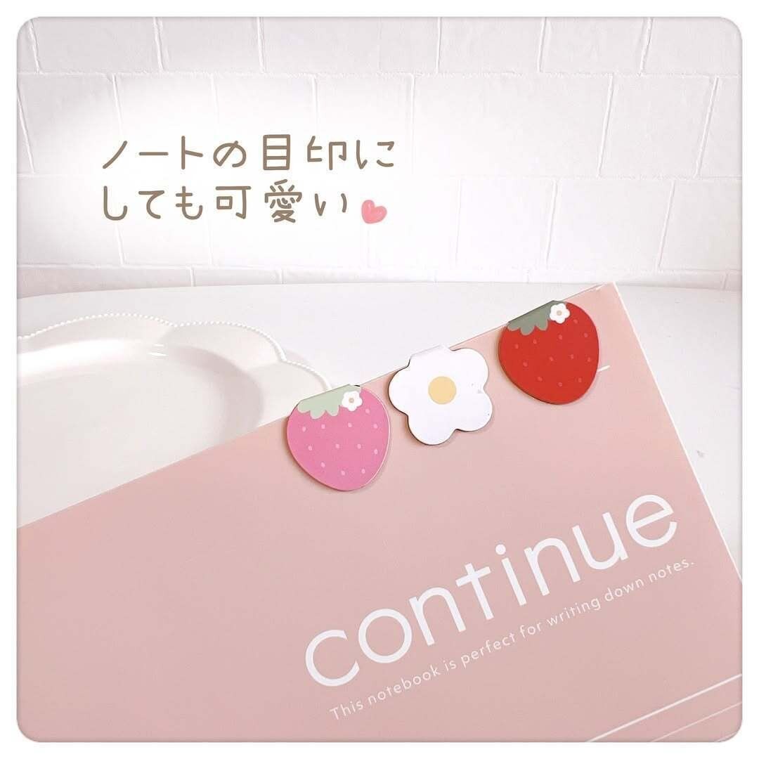 【キャンドゥ】ブックマーカーやノートの目印としても便利