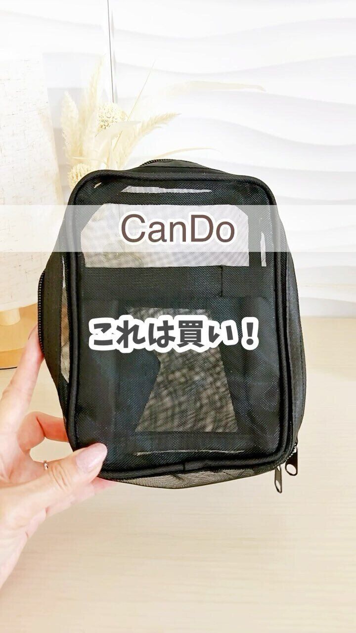 【キャンドゥ】大バズリ中のキャンドゥポーチ