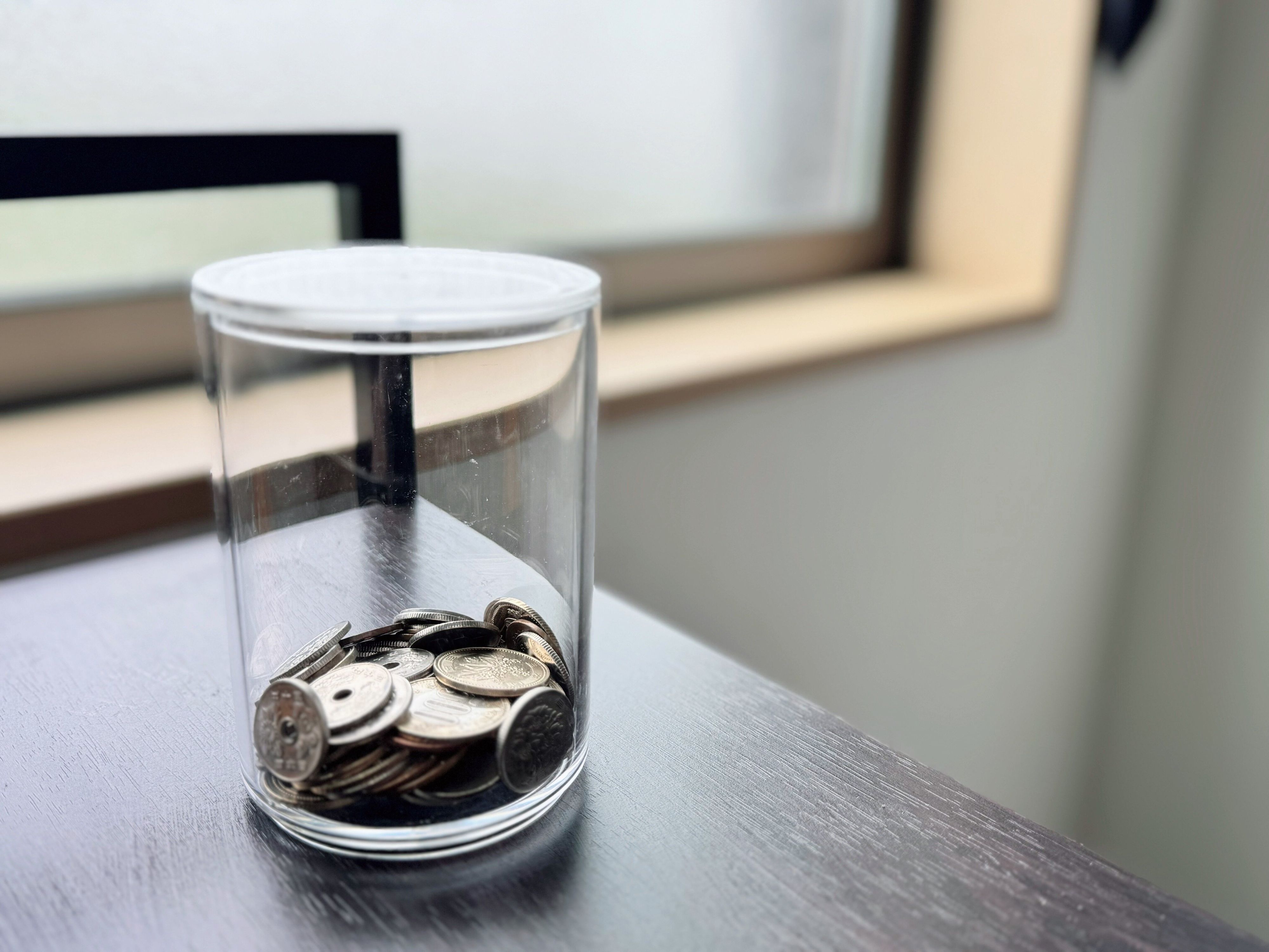 1．クリアで量を把握しやすいから