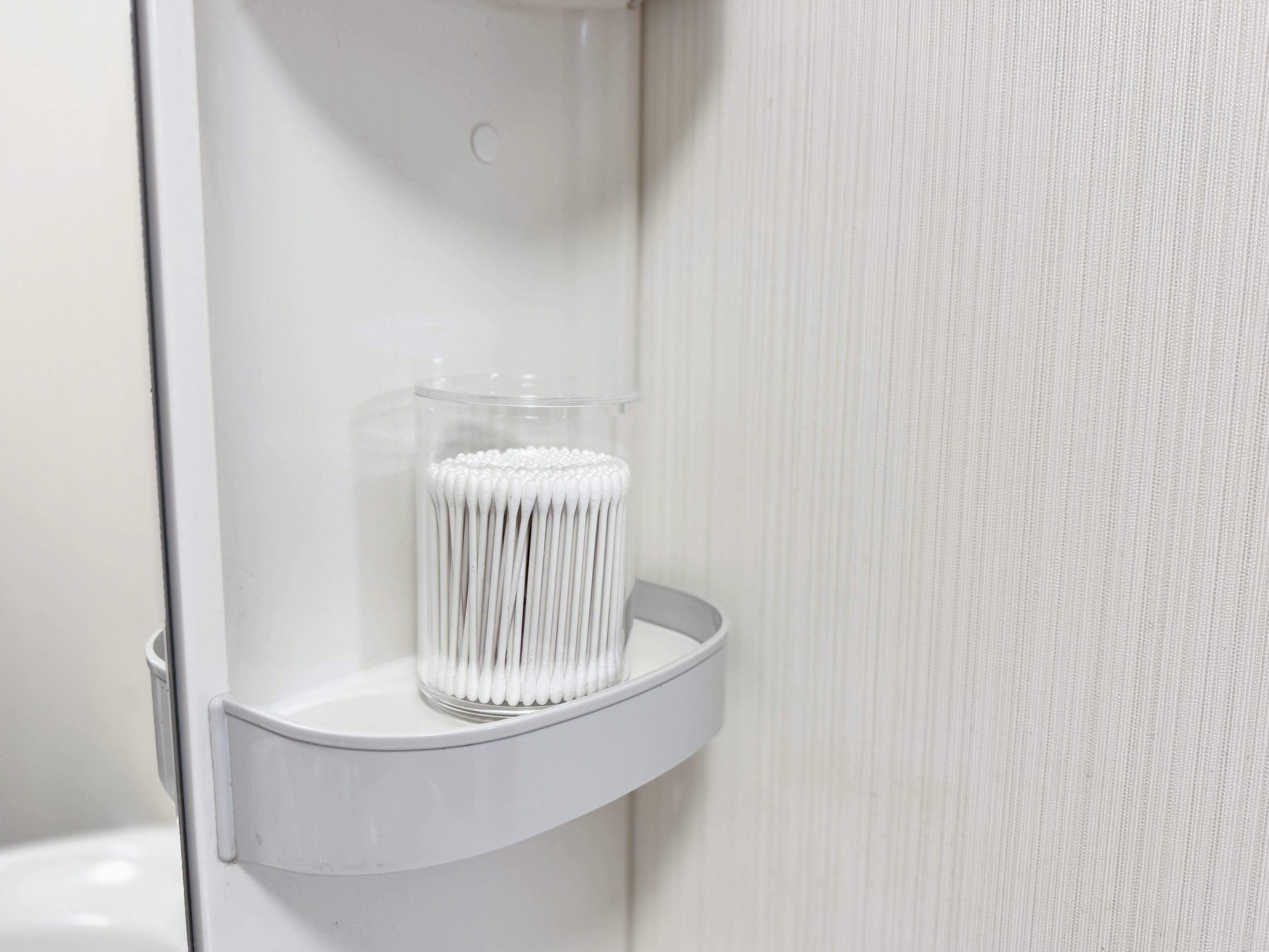 2．フタ付きで衛生的だから