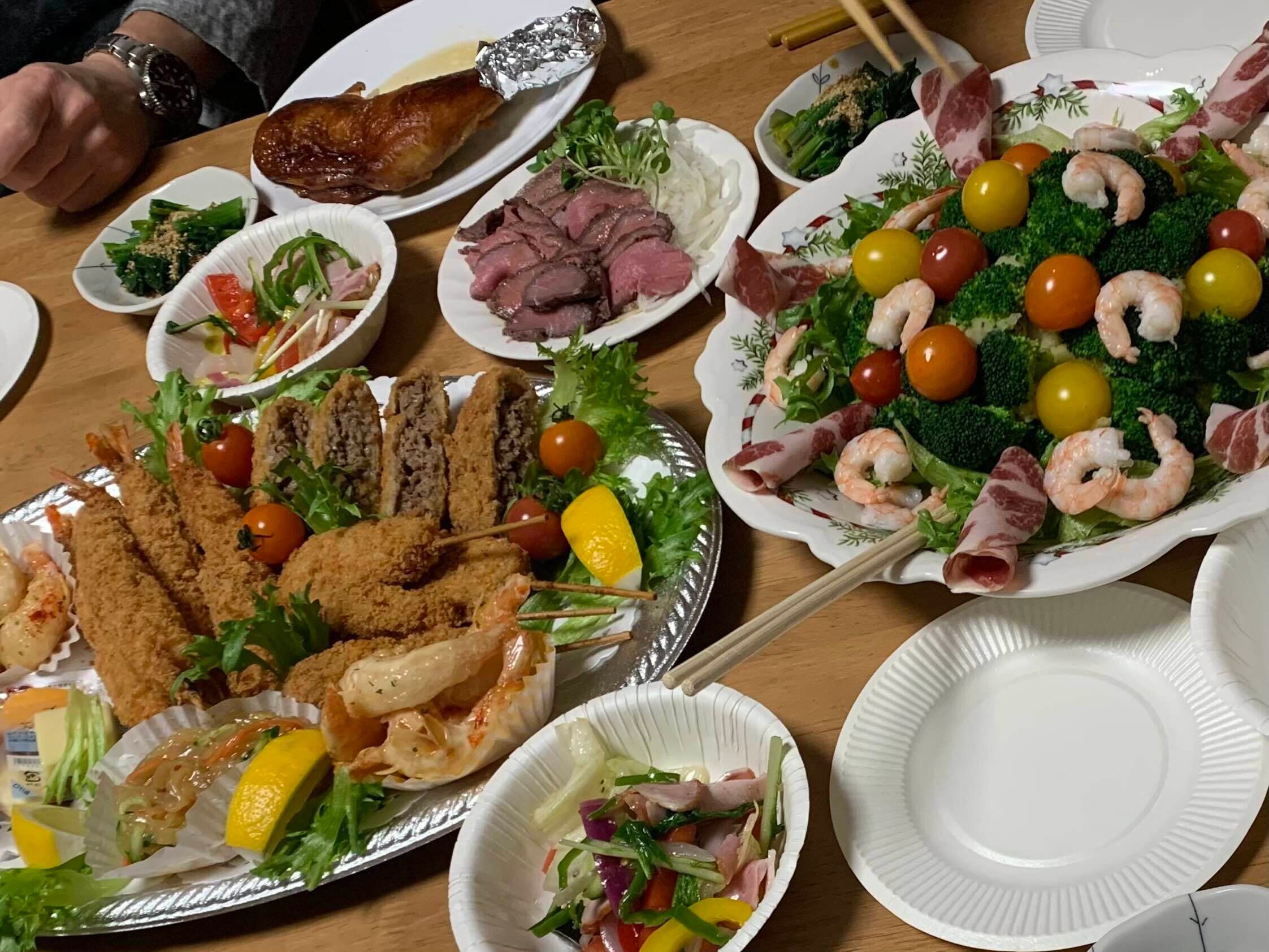 お腹いっぱいになる食事