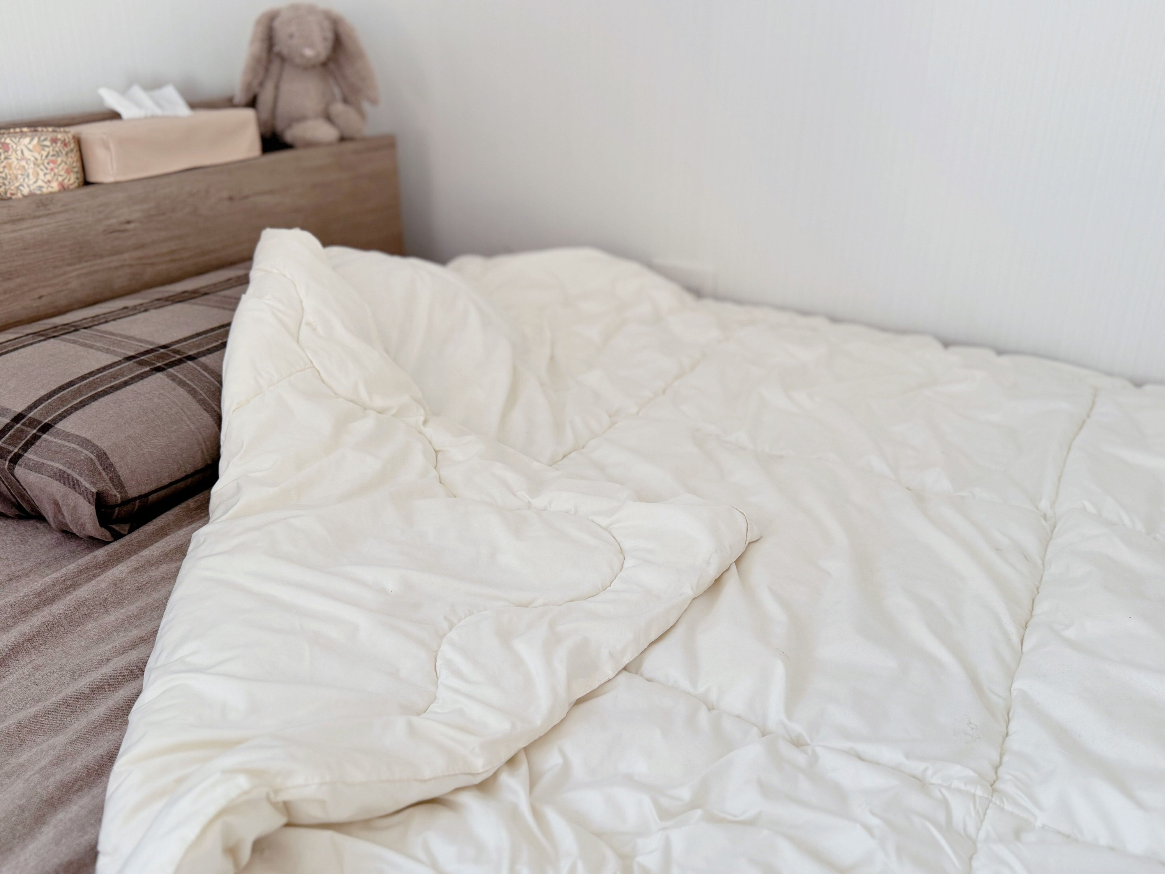 「オールシーズン対応」にすることで収納スペースも節約できる