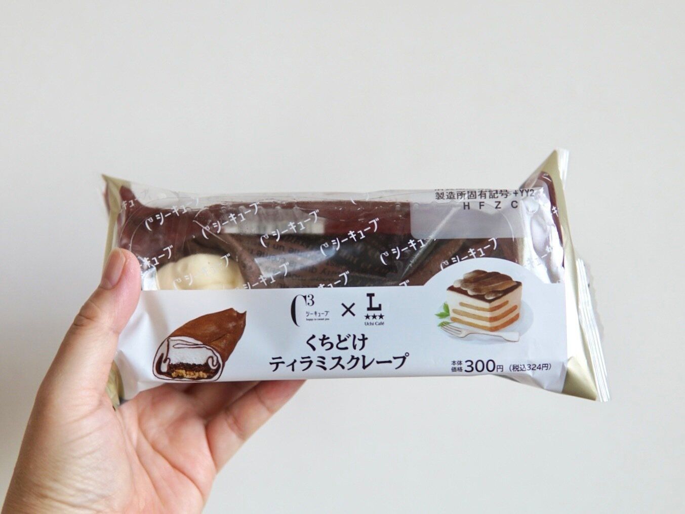 くちどけティラミスクレープ
