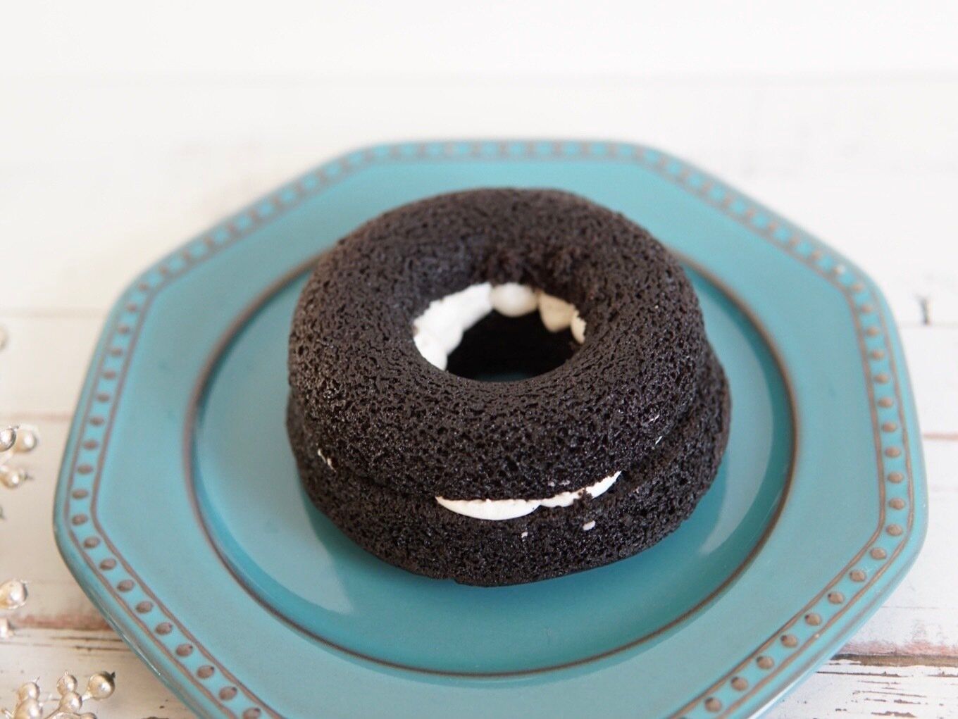 【黒い】フィナンシェケーキ(バニラクリーム)