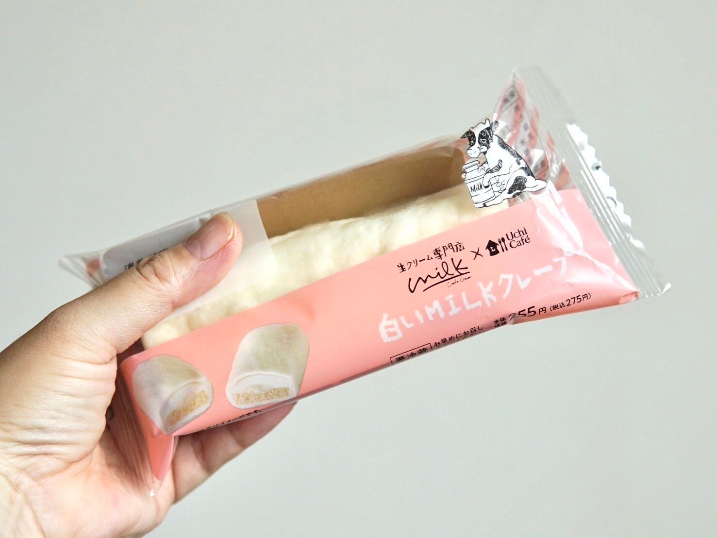 白いMILKクレープ